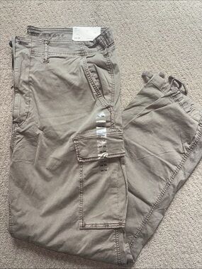 American Eagle Men's Taupe Cargo Pants